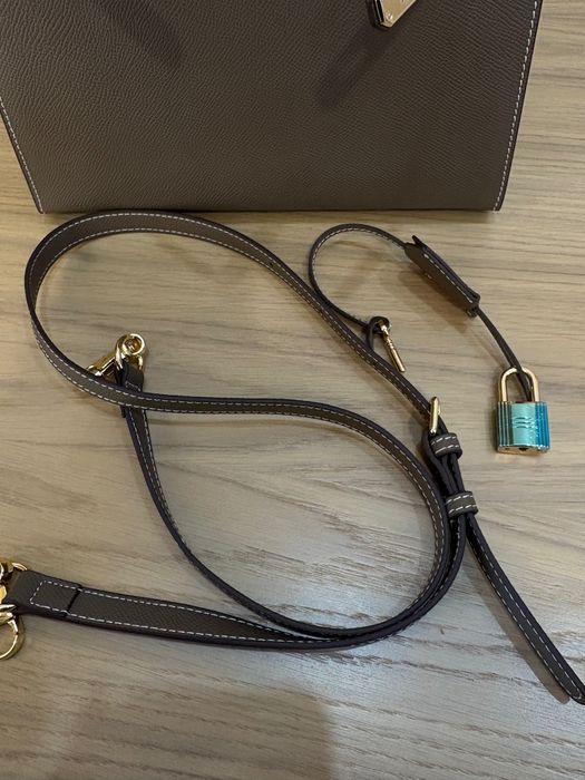Hermes сумка бежевая