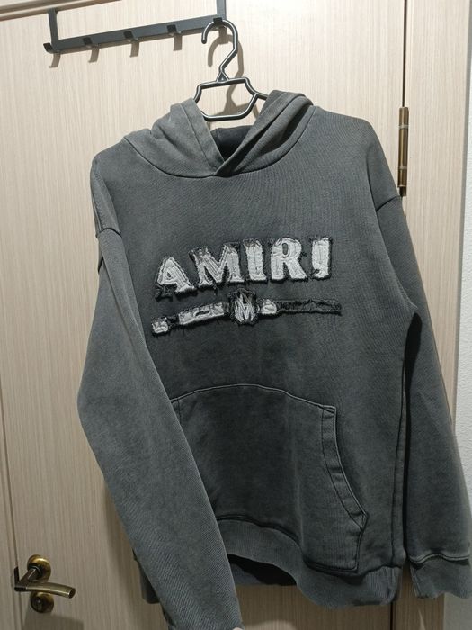 Худи Amiri серый