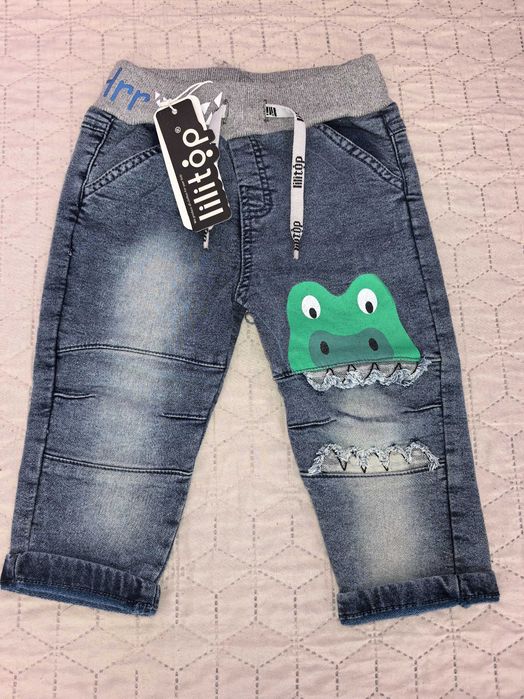 Нови дънки есен/зима момче 12-18 m, 80-86