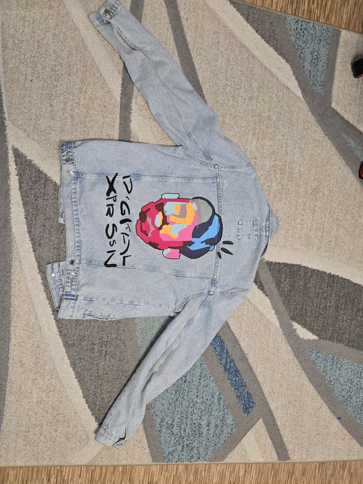 geaca de blugi zara marimea M
