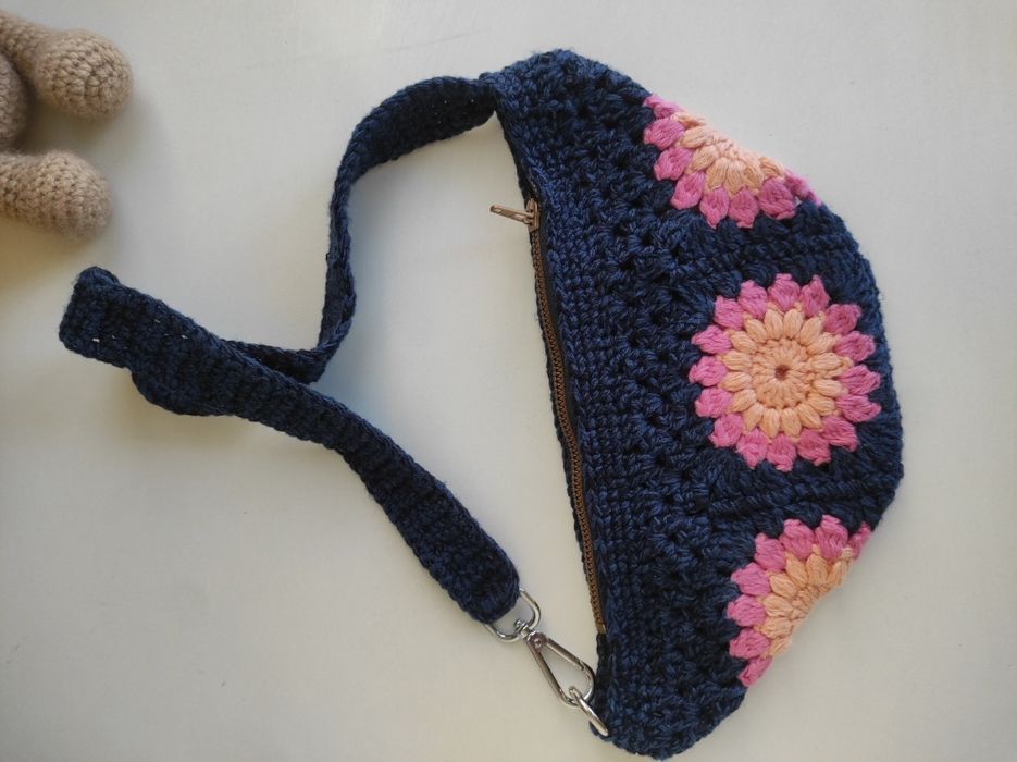 Сумка вязаная крючком