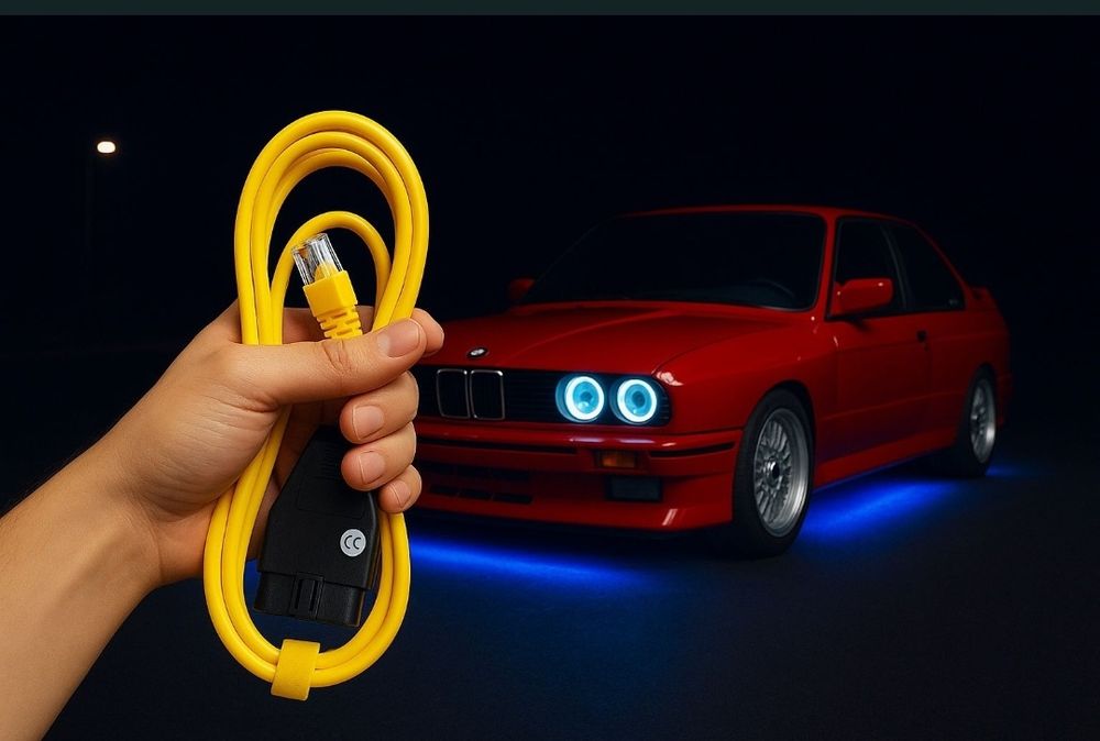 Cablu ENET eSys Ista BMW Codare Activare Actualizare Hărți Retrofit