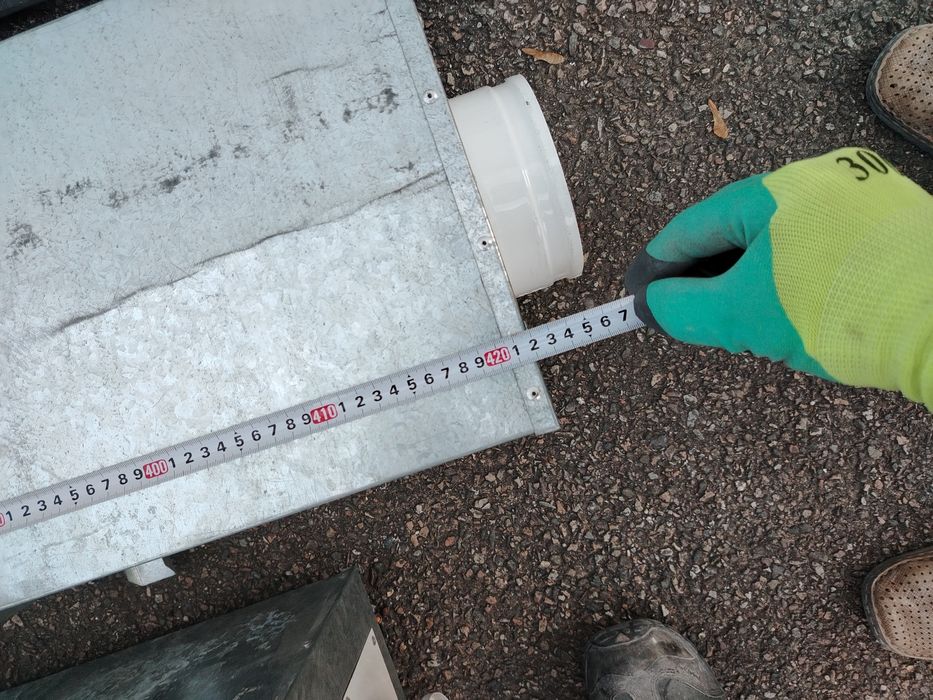 Вентиляционный короб б/у.