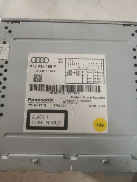 Cd Player Auto Audi A4 Iv (8K2, B8) [ 2007 - 2015 ] Oem 8T2035186P