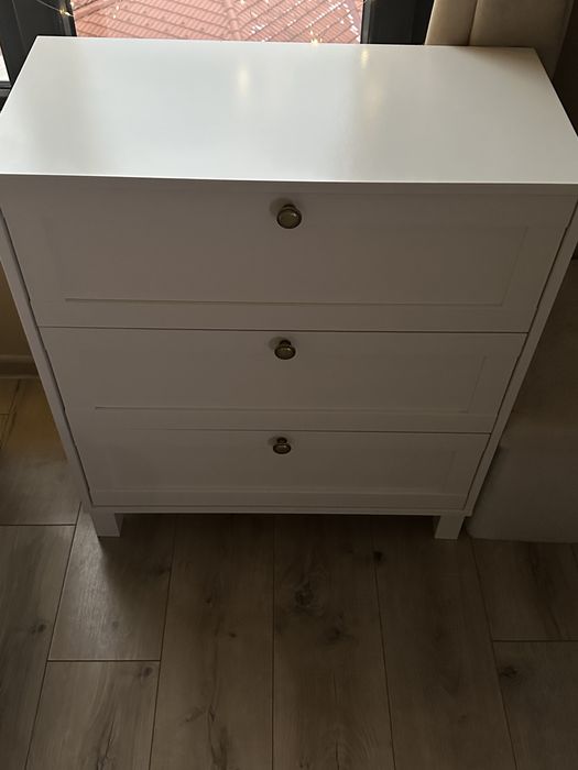 SKALS Шкаф SKALS 3 чекмеджета бял