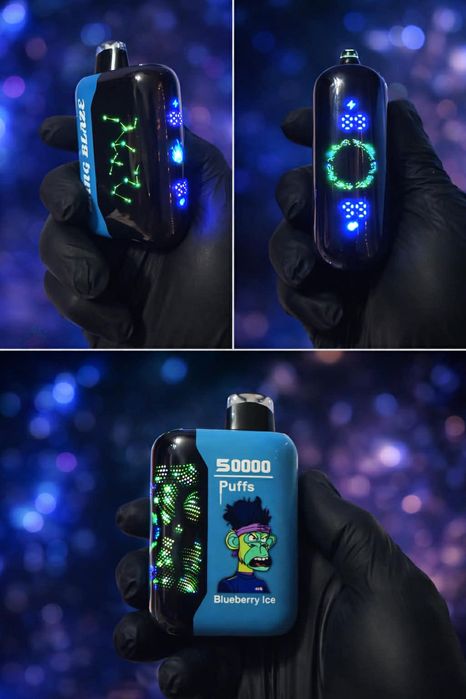 Vape 50000 puffs Reincarcabil display arome fructate