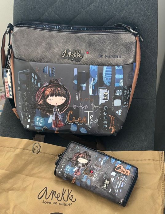 Чанта Anekke и портфейл