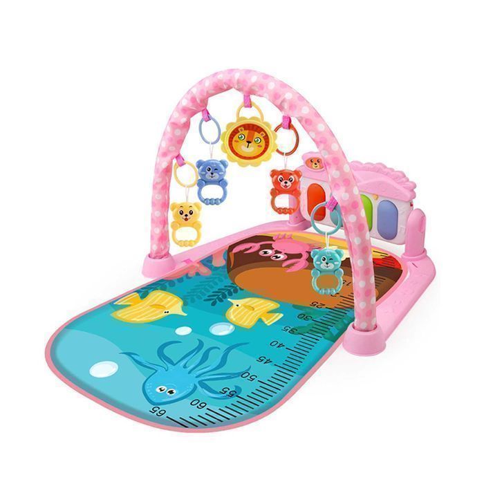 Salteluta activitati bebelusi, NOUA,5 jucarii interactive,Pian muzical