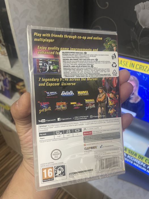Joc Marvel vs Capcom Fighting Collection Nintendo Switch sigilat