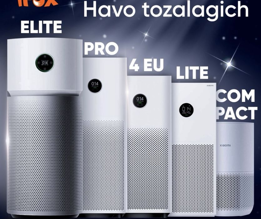 Воздух очиститель compact 4 lite.4 pro.4.Elite Havo tozalagich