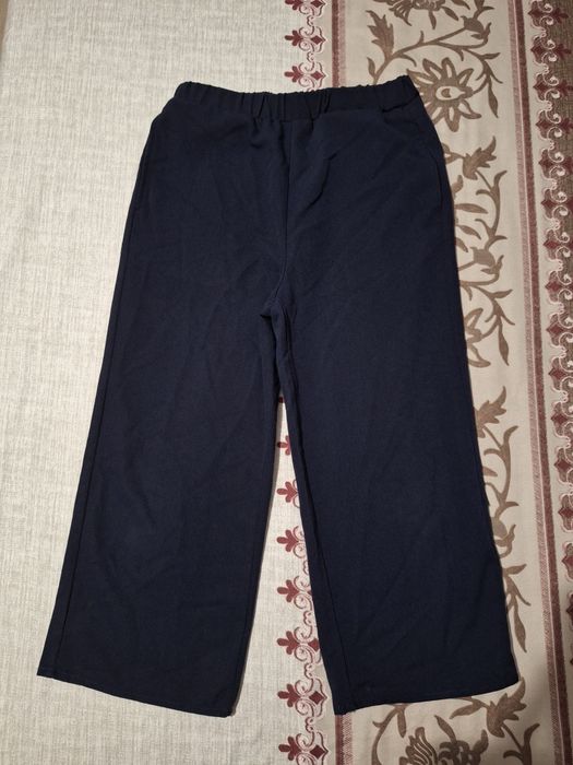 Pantaloni cu crac larg de fete pentru școală/ 9 ani ! 134 cm