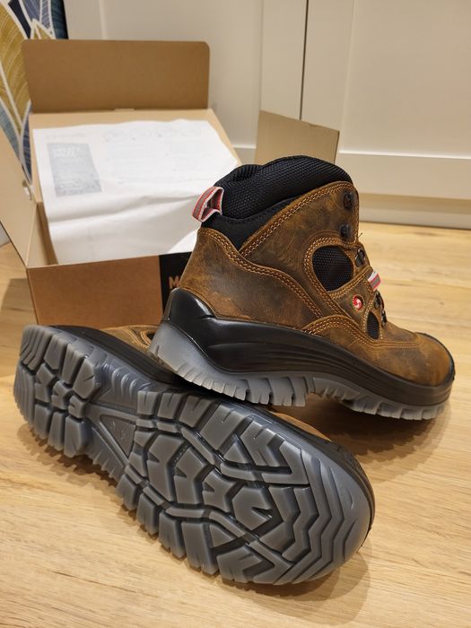 Sixton Labrador 81152 Sicherheitsstiefel – S3 SRC, Braun, UK Größe 10, Neu Mit Karton