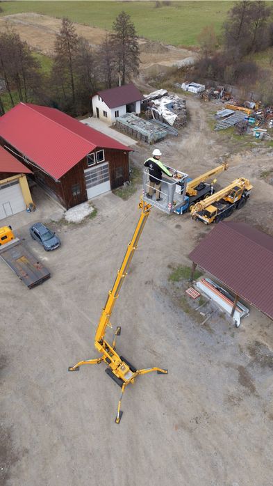 Inchiriez macara tip Spider Nacela 30m