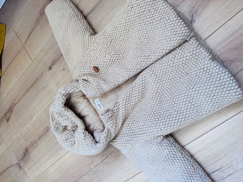 Детская куртка из плюша 92