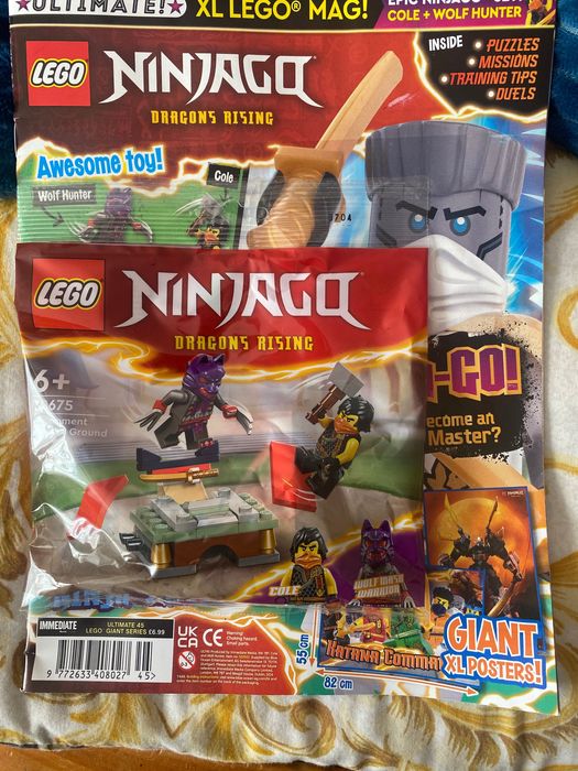 Списание Lego Ninjago Dracons Rising номер 121,125,126,30 лева за брой