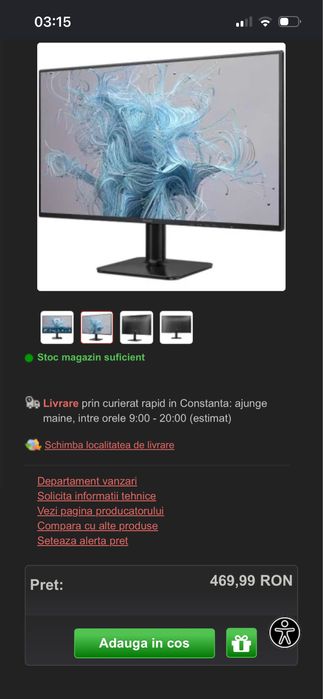 Monitor Philips  24 E 2 N11