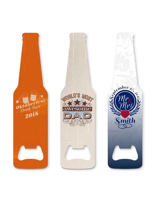 Desfăcător în formă de sticlă personalizat