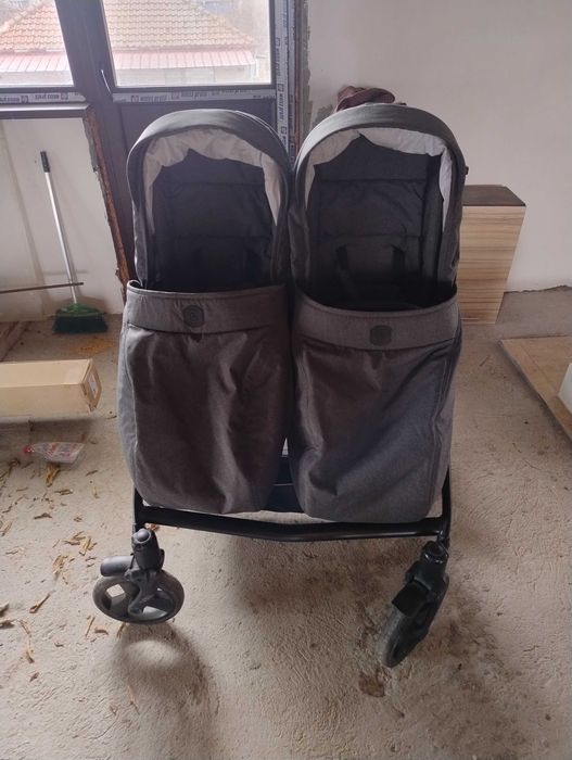 Бебешка количка за близнаци Jedo DUO  3 в 1