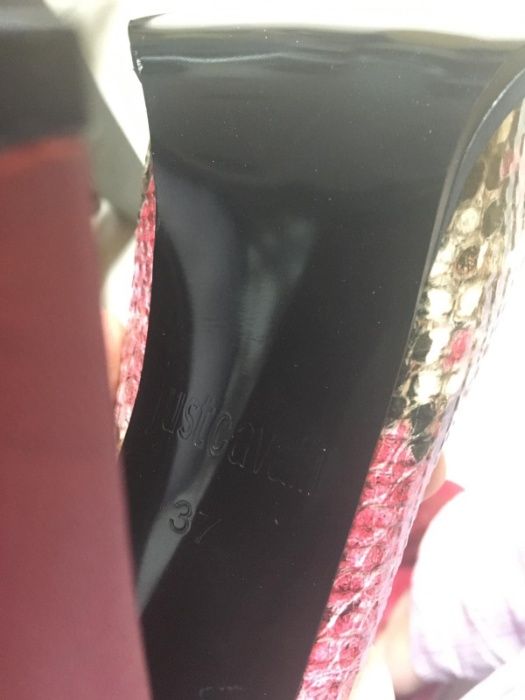 Pantofi Just Cavalli piele nr 37 foarte comozi
