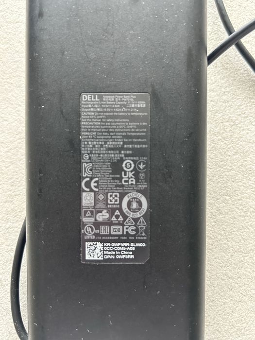 Външна батерия за лаптоп Dell Notebook Power Bank Plus (65Wh) – PW7015L