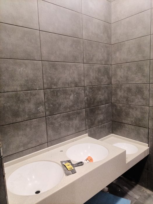 Кафель териш хизмати  Укладка плитки любой сложности