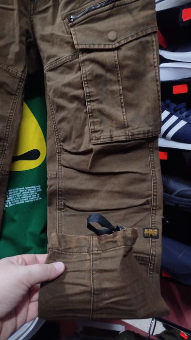 Оригинален панталон G-Star Raw Rovic Zip W33 нов мъжки еластичен