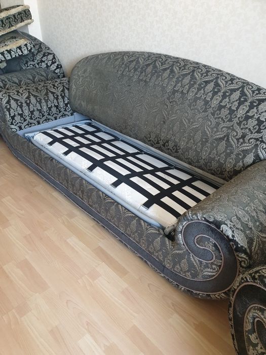 Диван-кровать раскладной +2 кресло