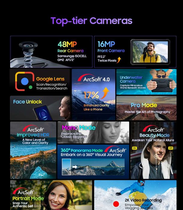 Планшет Blackview Active 8 Pro 22000mah Dual Sim с блютуз клавиатурой