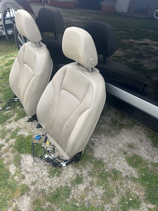 предни седалки ( облегалки ) AUDI Q7 4m с Air bag вентилация и подгрев