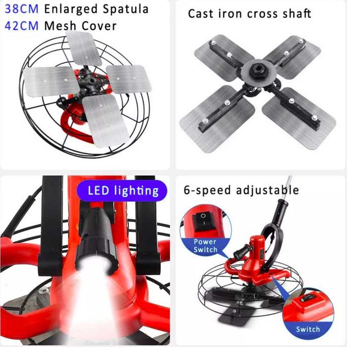 Електрически хеликопер за бетон