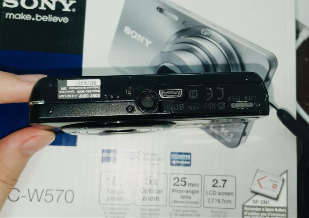 Продаю Sony Cyber-shot DSC-W570