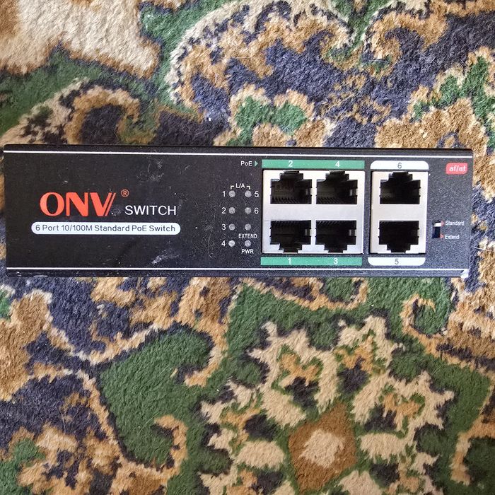 Коммутатор с PoE ONV h1064PL
