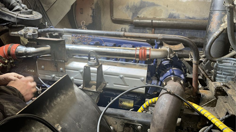 Установка двигателей