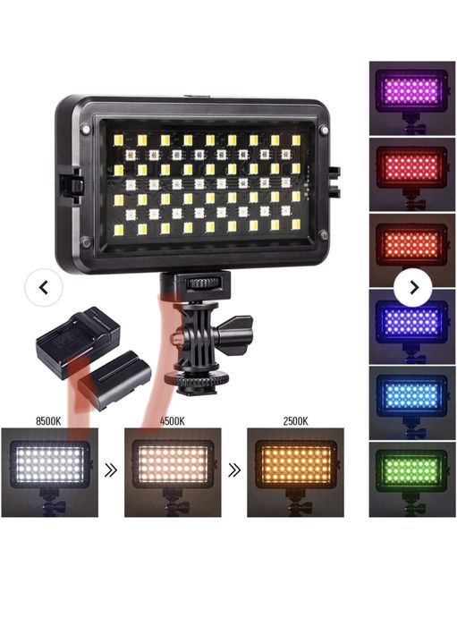 Проф. Диодно осветление. видео. Фото. Камера. Np-f. Ronin