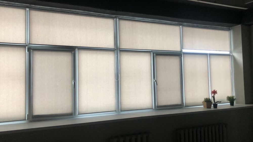 Ролл-шторы от 5000 тенге 1 м²