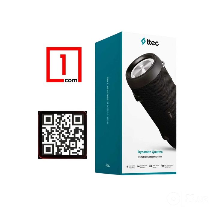 Акустическая беспроводная колонка Ttec Dynamite Quattro / Black +-