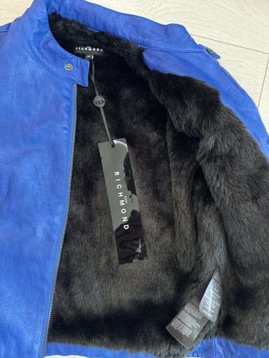 Geaca din piele John Richmond Originala - Noua cu eticheta