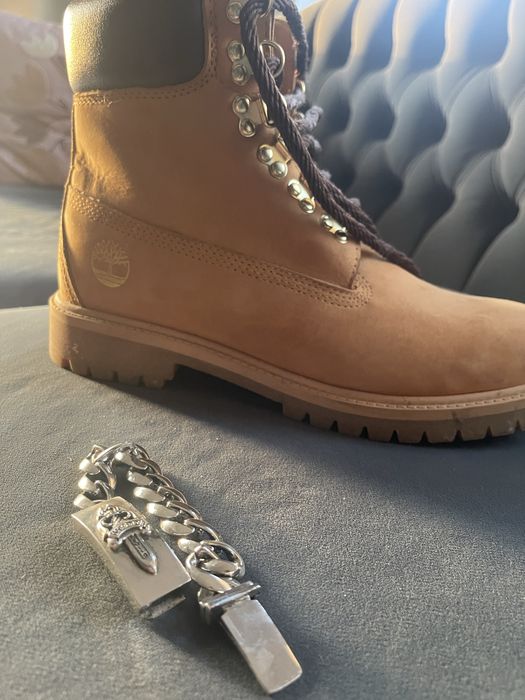 Chrome Hearts .925 Silver Smooth Cuban bratara