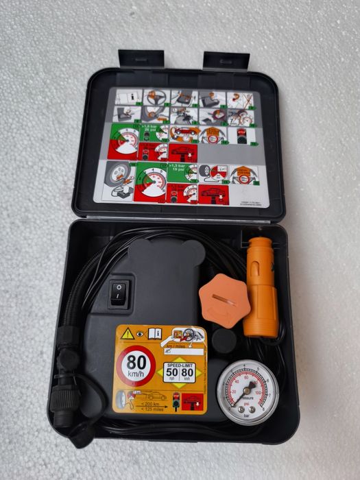 Compresor auto original NOU- pompa umflat roti mașina