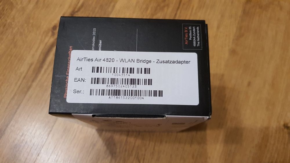 Router Extender AirTies Air 4820 – Wireless bridge

SIGILAT Nou