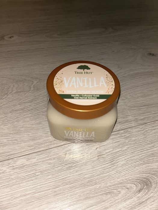 Scrub de corp Tree Hut (Vanilla cu sclipici)