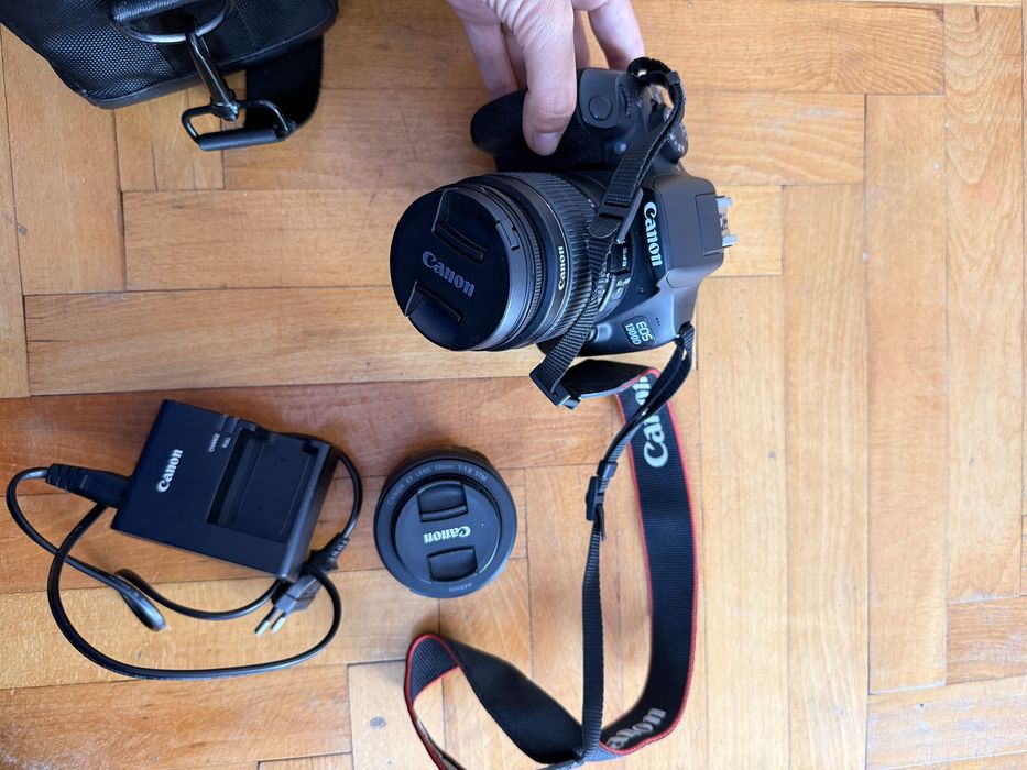 Canon EOS 1300D + обектив
