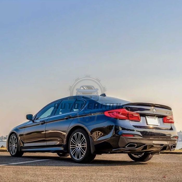 Крило G30 Спойлер за BMW 5 серия Г30 тунинг черен гланц нови 530i 520