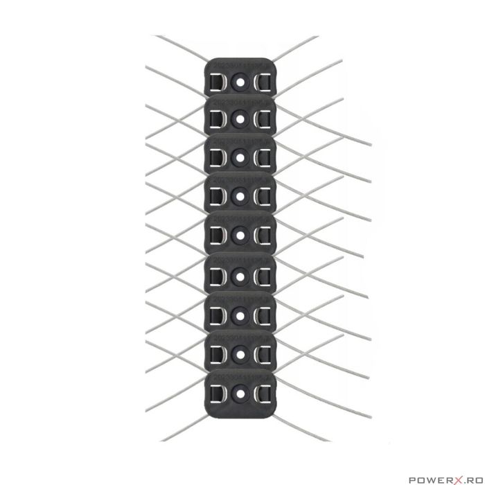 Cap de schimb pentru motocoasa, motocositoare, 170 mm, 10 piese, Red