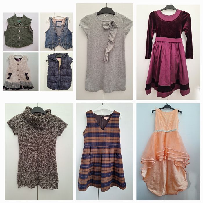 Rochie zana toamna serbare groasa gradinita 116-122 fete 5 6 ani veste