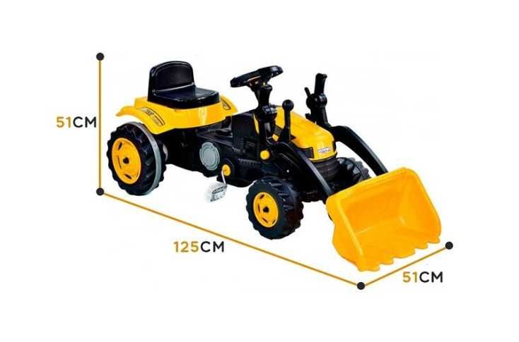 Экскаватор с прицепом Pilsan-51х47х161 см. Турция Доставка бесплатно