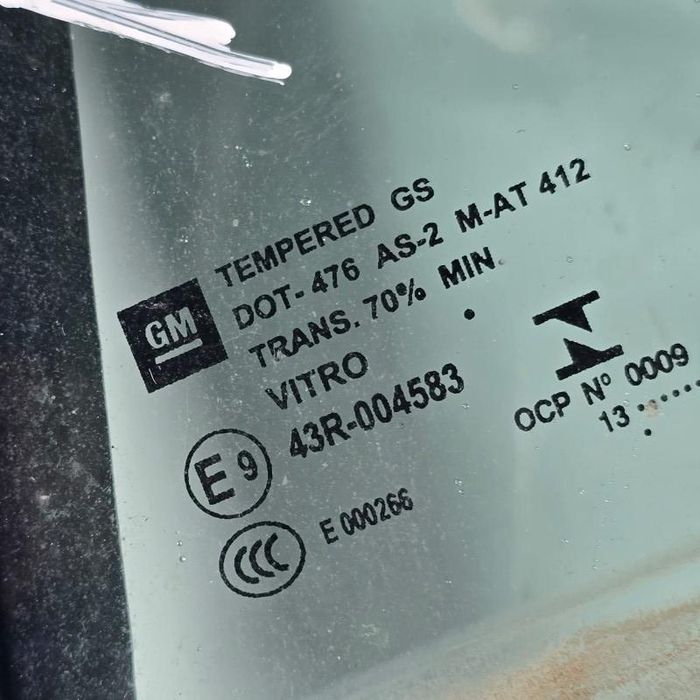 Geam mic fix cu cheder usa Opel Mokka