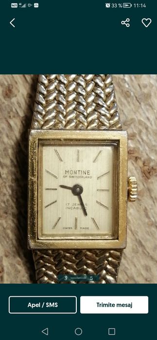 Montine watch swiss