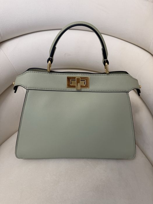 Geanta Fendi verde menta