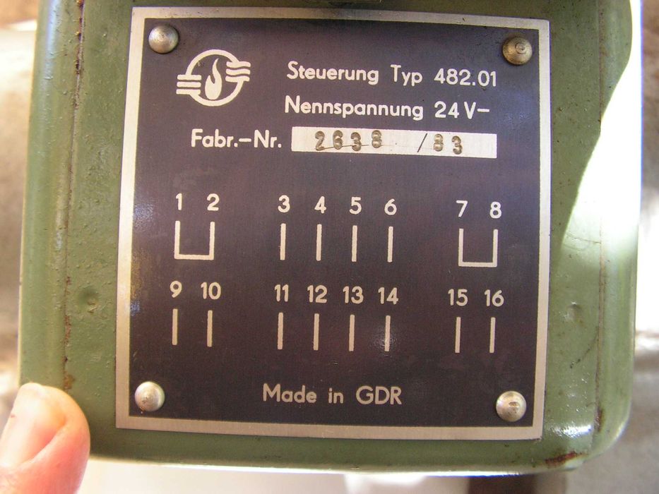 Дизелово отопление ГДР, тип 268 за салон на автобус на 24 V.
